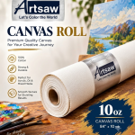 ARTSAW Canvas Roll Triple Coated