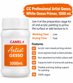 CAMEL Artist Gesso White – Image 3