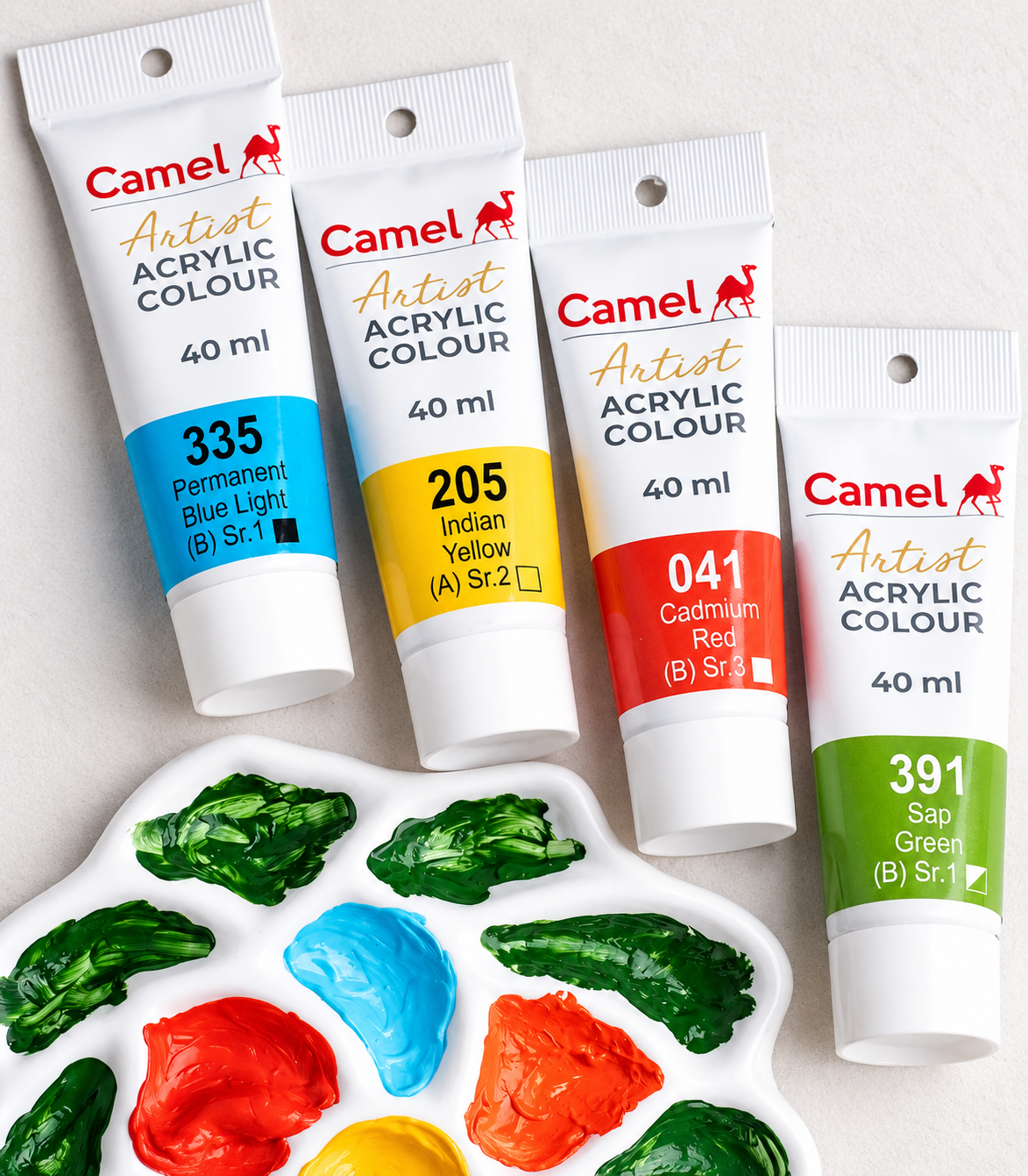 camel-acrylic-colour-loose-01 CAMEL Acrylic Colour Loose - Image 1