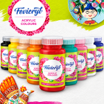 FEVICRYL Fabric Acrylic Colours Loose