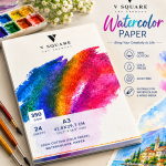 V SQUARE Water Colour Pad