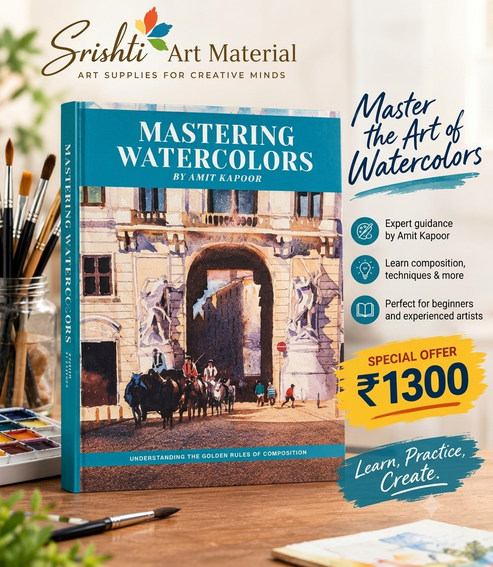 AIMart-Mastering-Watercolours-Book-01 AIM art Mastering Watercolours Book - Image 1