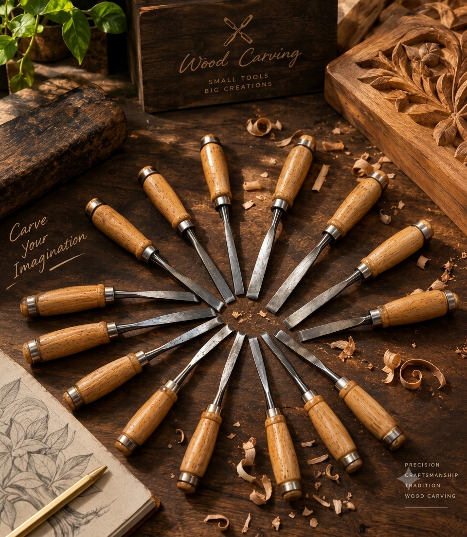 Artsaw-Wood-craving-tools-01 Wood Carving Tools Set - Image 1