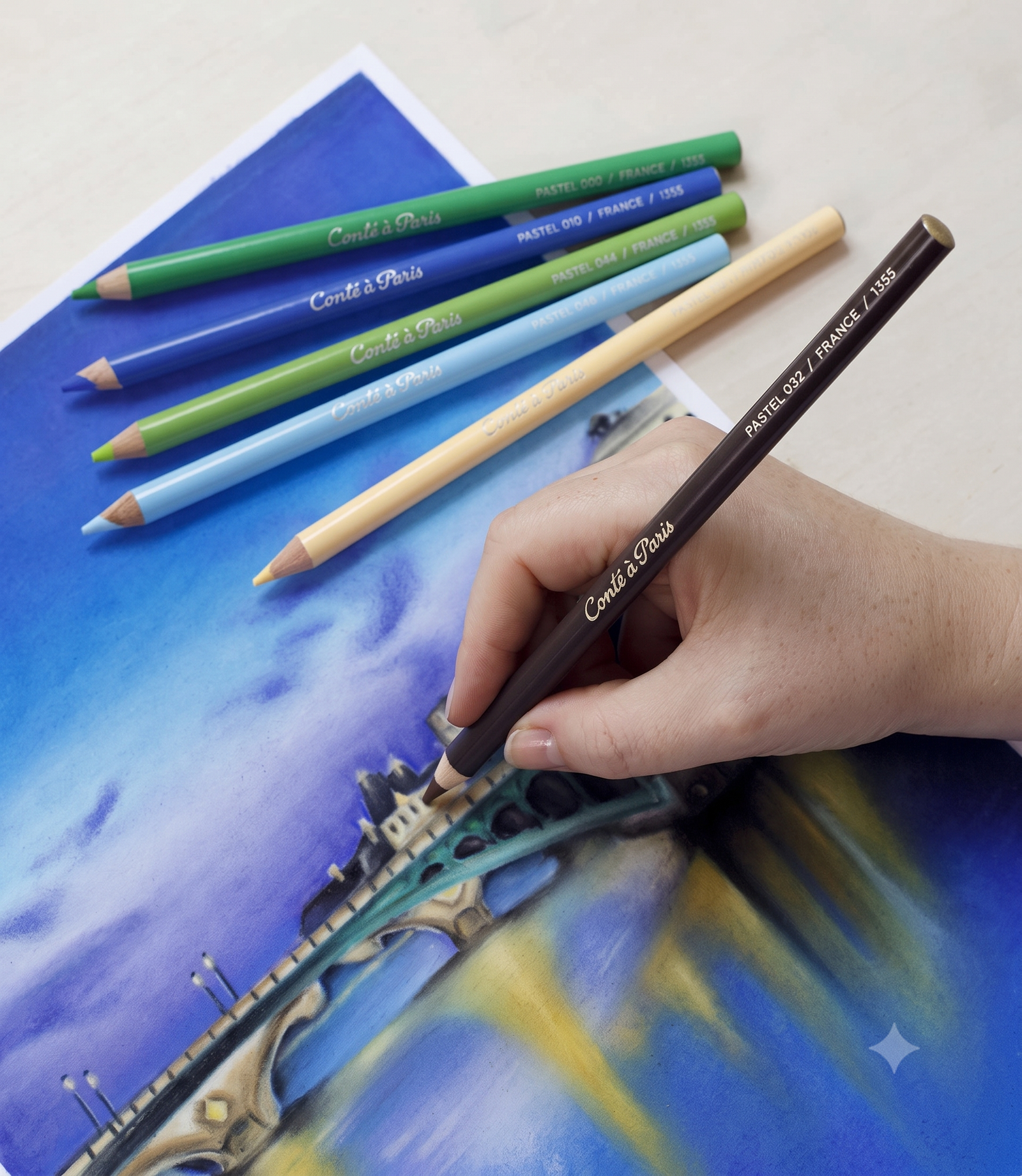 CONTE-A-PARIS-Pastel-Pencil-01 CONTE A PARIS Pastel Pencil – Image 1