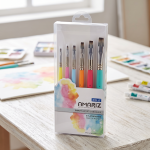 DOMS Amariz Candy Artist Brushes Flat