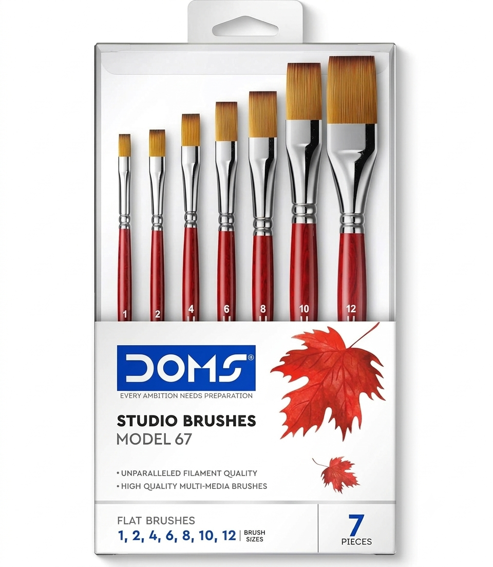 DOMS-Studio-Brushes-Model-67-01 DOMS Studio Brushes Model 67 - Image 1