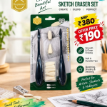KEEP SMILING Sketch Eraser Set