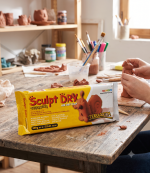 MUNGYO Sculpt Dry Clay Terracotta