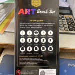 KEEP SMILING Art Brush Set