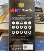KEEP SMILING Art Brush Set